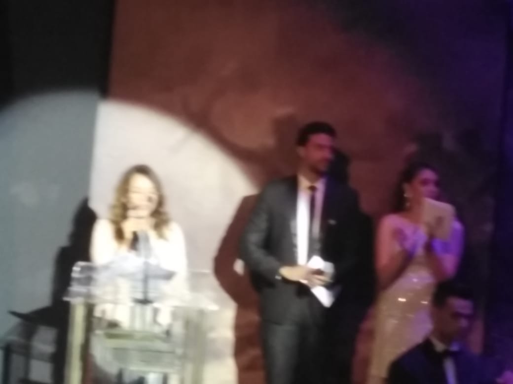 تكريم سهير المرشدي ولطفي لبيب في افتتاح مسرح نهاد صليحة بأكاديمية الفنون بحضور وزيرة الثقافة (3)