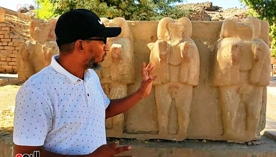 مدير-معابد-الكرنك-يشرح-تاريخ-قرود-البابون-بالحضارة-المصرية-القديمة