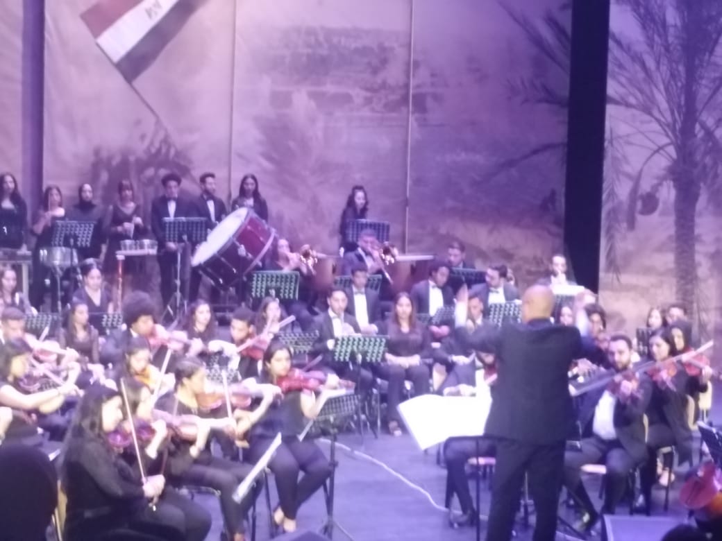 تكريم سهير المرشدي ولطفي لبيب في افتتاح مسرح نهاد صليحة بأكاديمية الفنون بحضور وزيرة الثقافة (4)