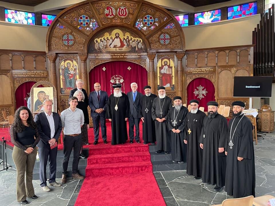 الكنيسة الأرثوذكسية تحتفل بافتتاح كنيسة العذراء (1)