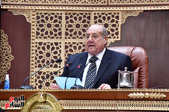 جلسة مجلس الشيوخ برئاسة المستشار عبد الوهاب عبد الرزاق رئيس المجلس (5)