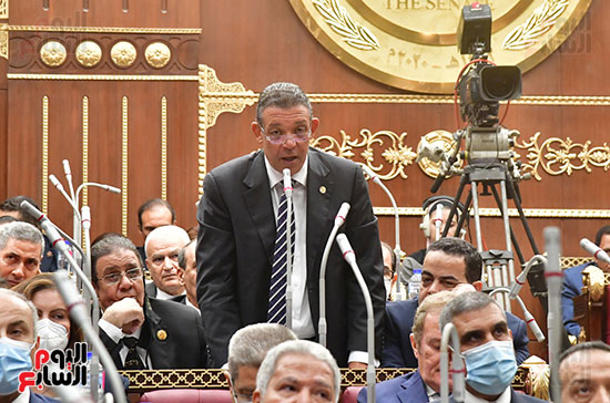 جلسة مجلس الشيوخ برئاسة المستشار عبد الوهاب عبد الرزاق رئيس المجلس (28)