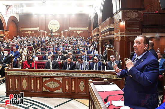جلسة مجلس الشيوخ برئاسة المستشار عبد الوهاب عبد الرزاق رئيس المجلس (24)