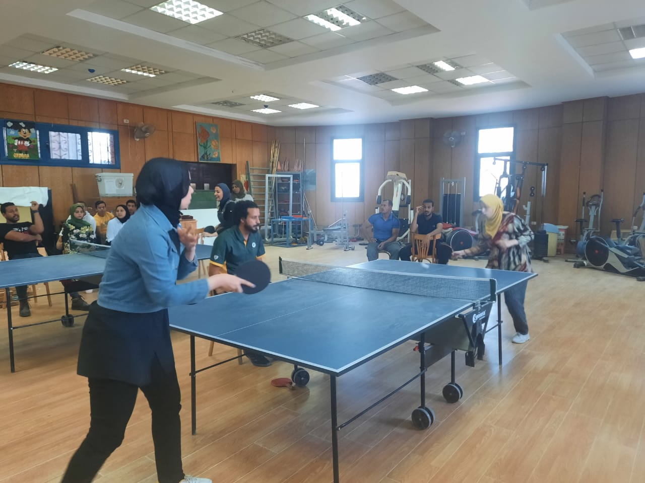 الألسن والتربية الرياضية والهندسة أبطال تنس الطاولة بجامعة سوهاج  (6)