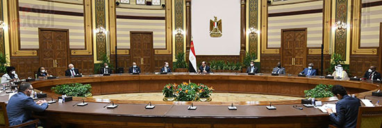 الرئيس السيسي يستقبل النواب العموم العرب والأفارقة (5)