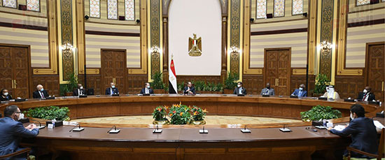 الرئيس السيسي يستقبل النواب العموم العرب والأفارقة (3)