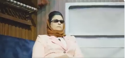 جانب من المسرحية