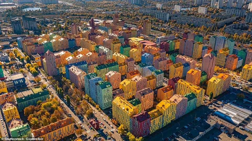 colorful city
