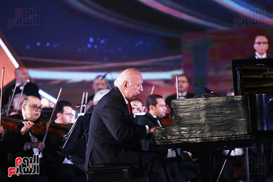 حفل الموسيقار عمر خيرت بمهرجان الموسيقى العربية (10)
