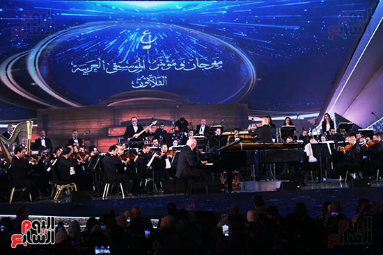 حفل الموسيقار عمر خيرت بمهرجان الموسيقى العربية (16)