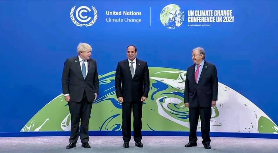 الرئيس السيسى بقمة المناخ