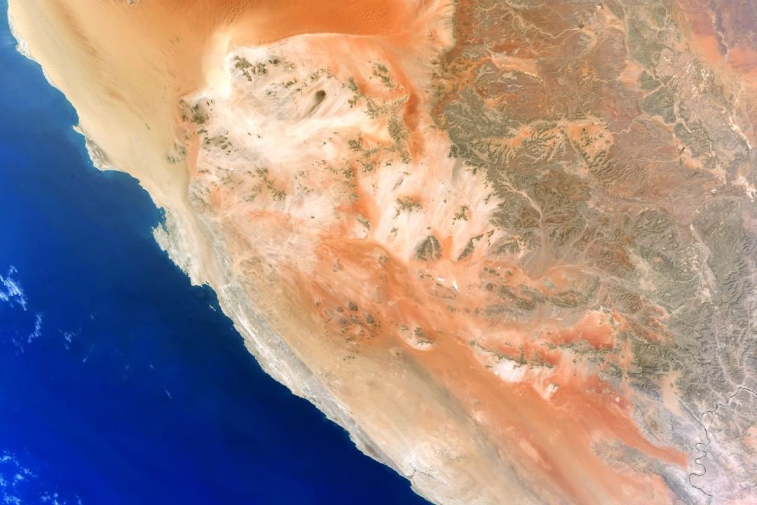 ساحل ناميبيا البرتقالى