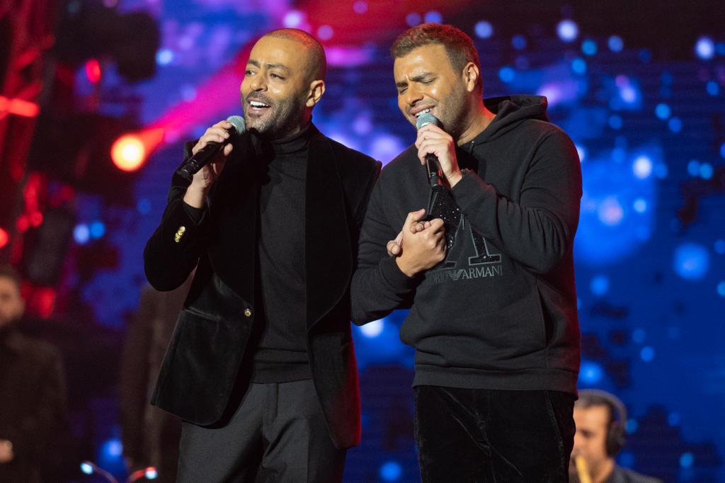 رامى صبرى يغنى مع تامر عاشور