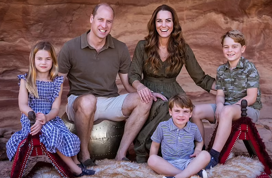 الأمير ويليام وعائلته