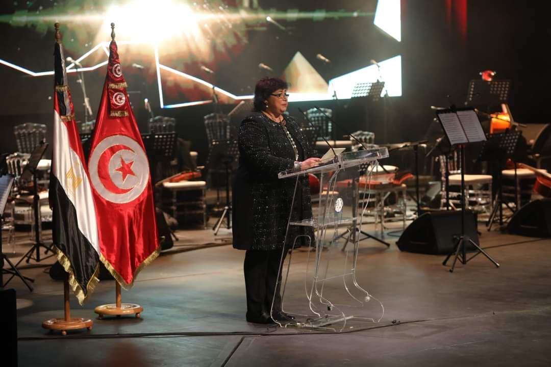 وزيرتا ثقافة مصر وتونس تشهدا أيام قرطاج وتكريم سميحة أيوب وأحمد بدير (2)