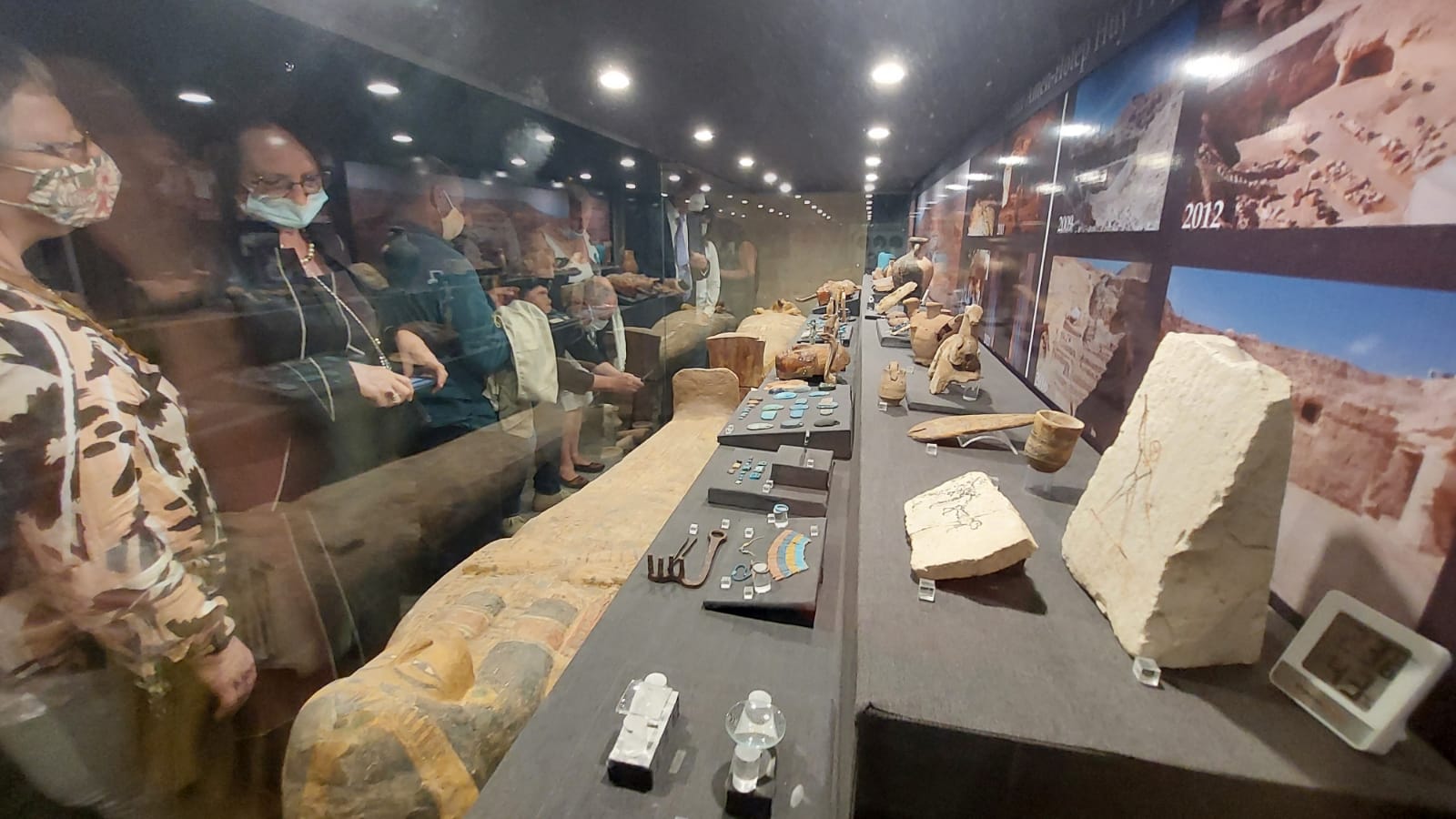 افتتاح معرض البعثة الاسبانية لتقديم 300 قطعة مكتشفة (5)