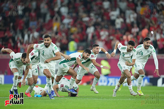 فرحه منتخب الجزائر (24)