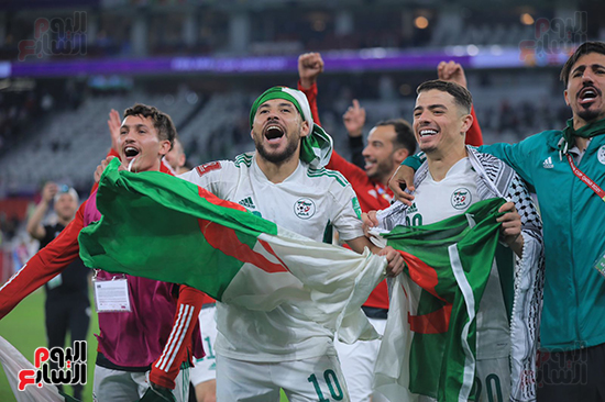 فرحه منتخب الجزائر (17)