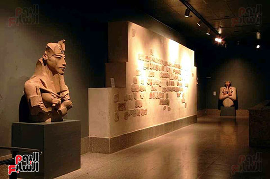 راس-اخناتون-داخل-متحف-الاقصر