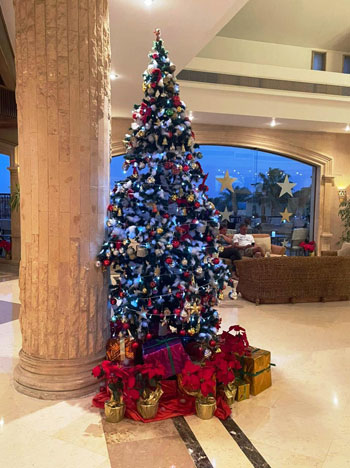 شجرة-الميلاد-تزين-الفنادق