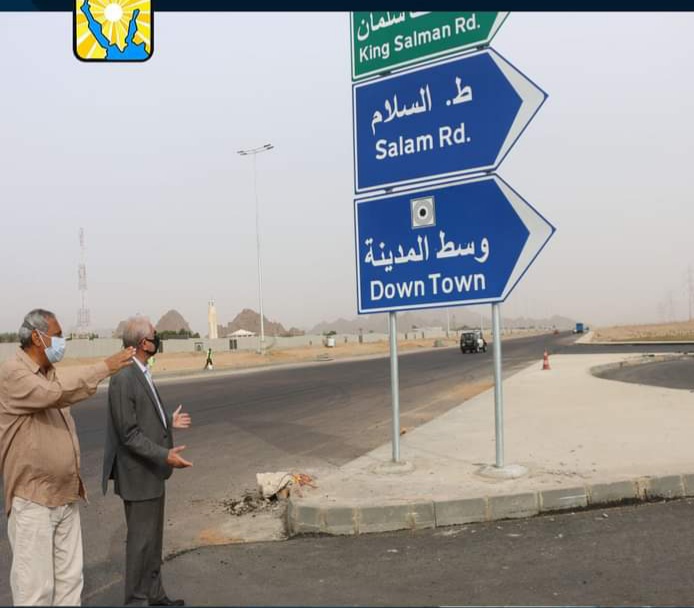محافظ جنوب سيناء يتفقد الطرق بمدينة شرم الشيخ