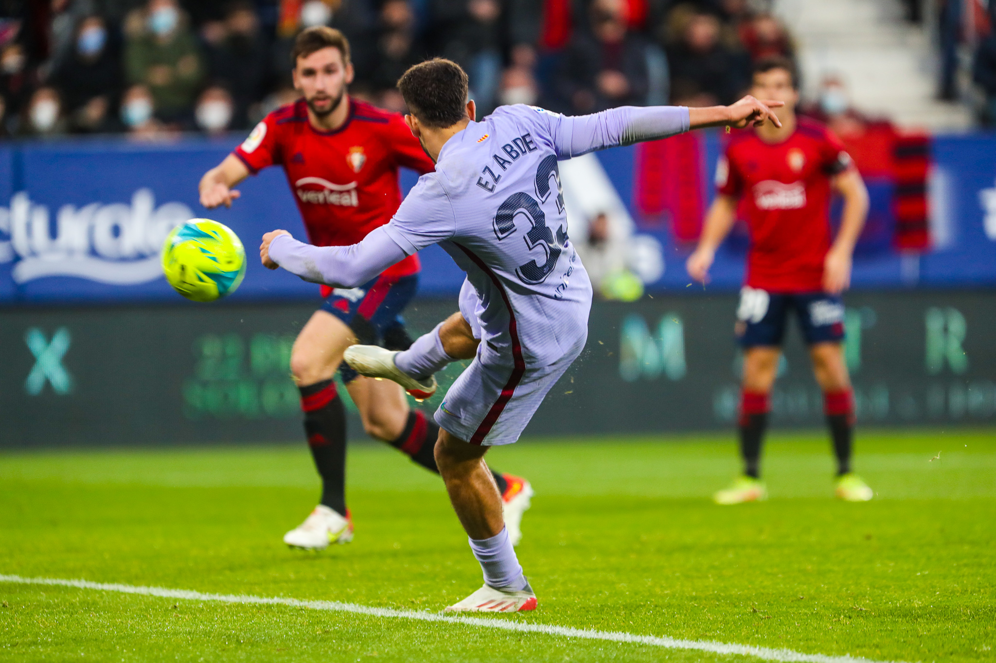 الزلزولى لحظة تسجيل الهدف الثانى للبارسا