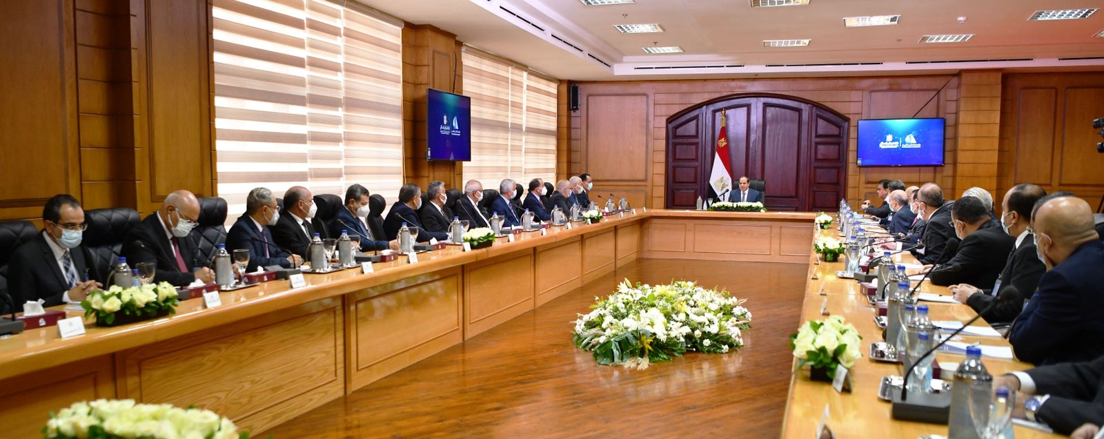 زيارة الرئيس عبد الفتاح السيسى لجامعة كفر الشيخ (6)