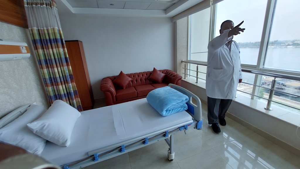 برنامج الخدمات الفندقية بالمستشفيات يضم تخصيص 43 جناح ذهبي