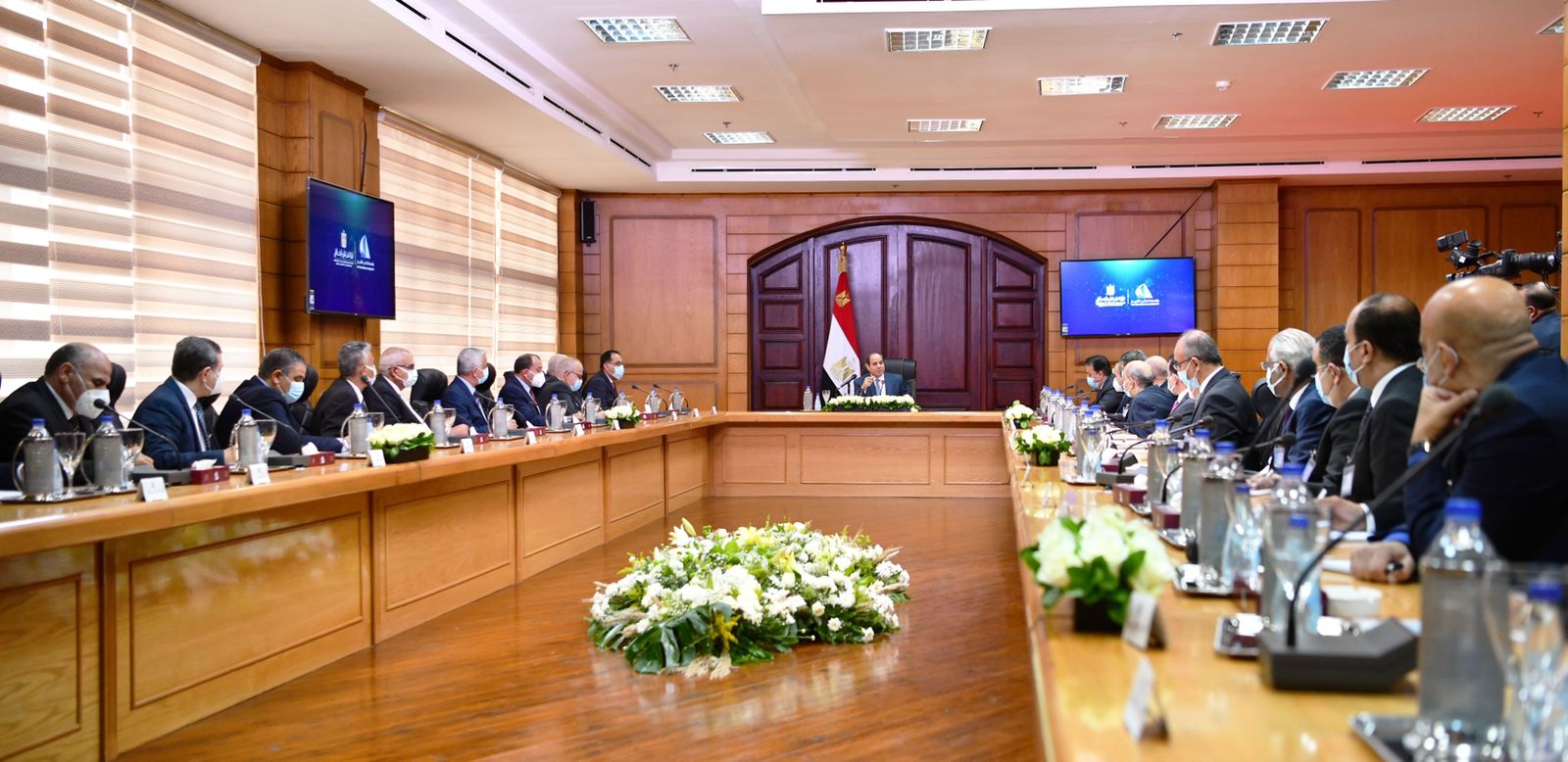 زيارة الرئيس عبد الفتاح السيسى لجامعة كفر الشيخ (4)