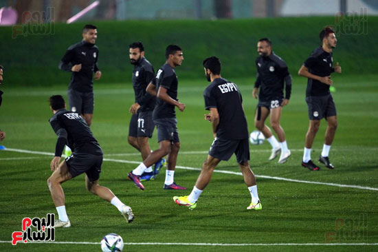 تدريب المنتخب قبل مباراة مصر وتونس (13)