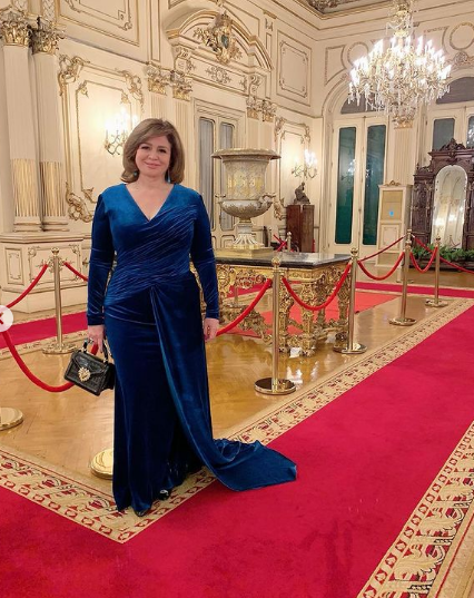 الهام شاهين في قصر عابدين