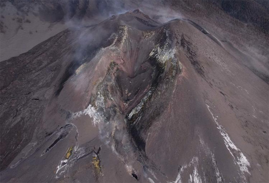 خمود بركان لابالما