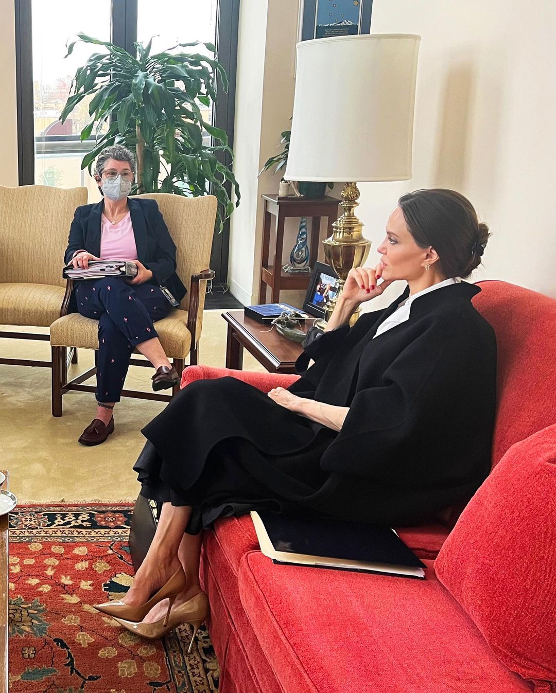 مشاركة انجلينا جولي فى اللقاء مشاركة انجلينا جولي فى اللقاء