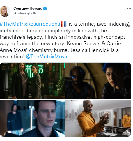 تعليق كورتني هوارد