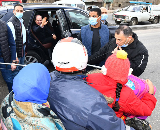 الرئيس السيسي يتفقد مشروع تطوير القاهرة التاريخية ومتابعة التنفيذ (27)