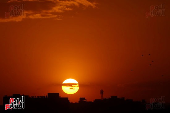 منظر رائعللغروب منظر رائعللغروب