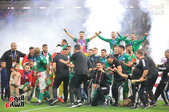 منتخب الجزائر بطل كأس العرب