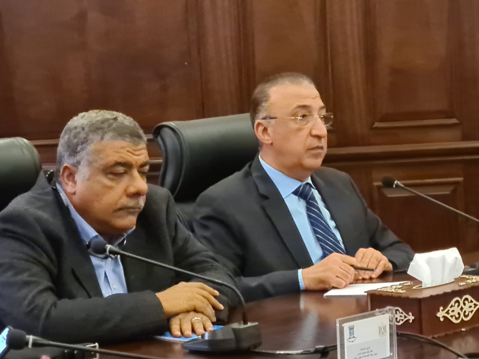 محافظ الاسكندرية مع لجنة صناعة مجلس النواب (2)