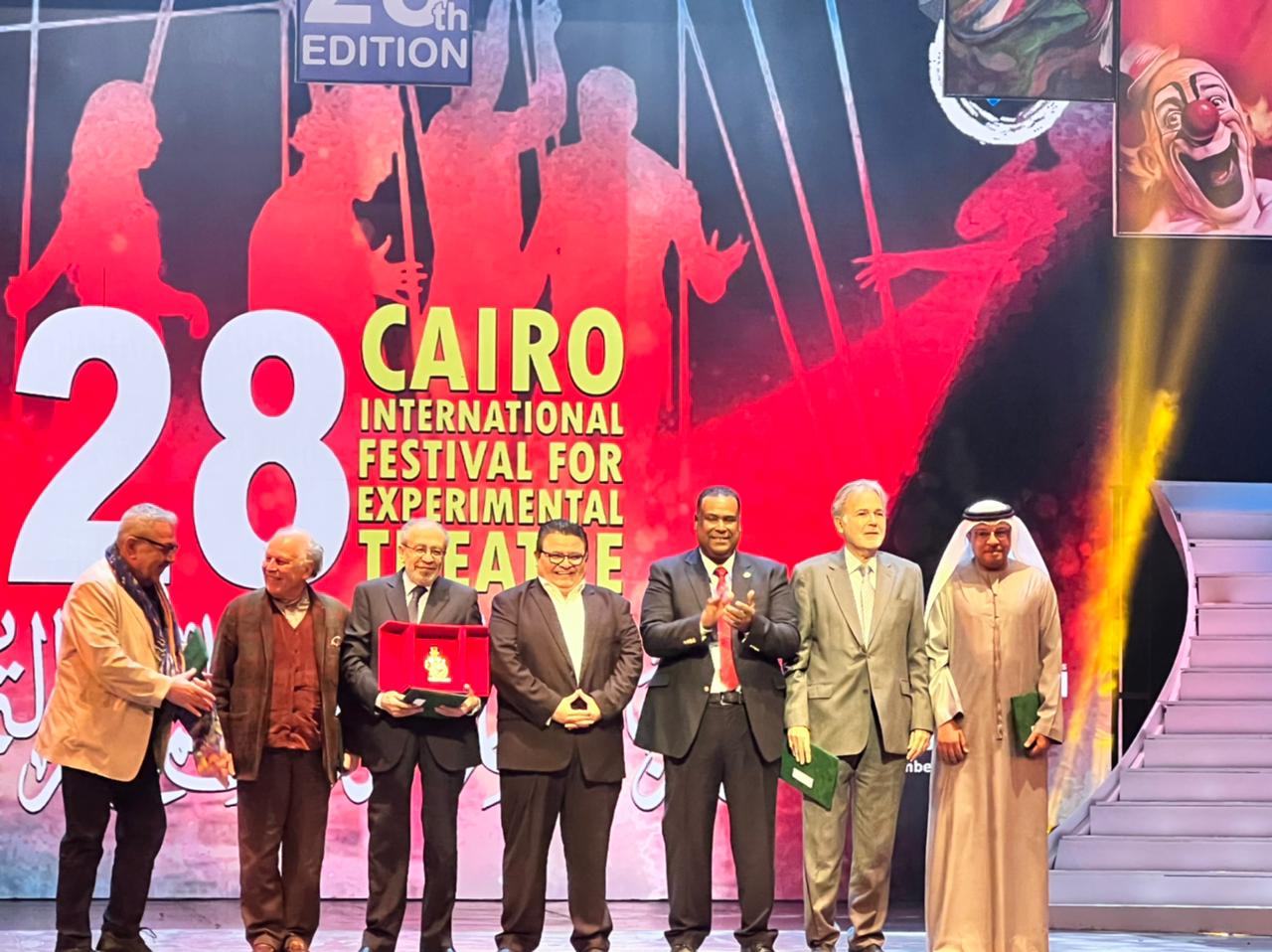 مهرجان القاهرة الدولي للمسرح التجريبي يكرم ستة رموز مسرحية من مصر والدول العربية والأجنبية خلال حفل ختامه (1)