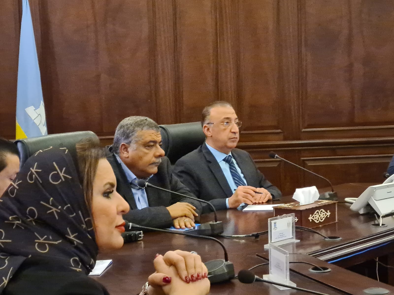 محافظ الاسكندرية مع لجنة صناعة مجلس النواب (5)