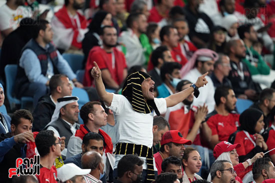 الزي الفرعوني يظهر في كأس العرب