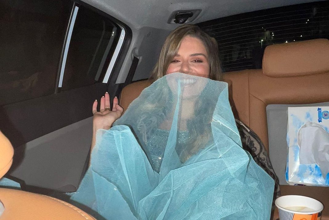 لارا اسكندر فى الكواليس