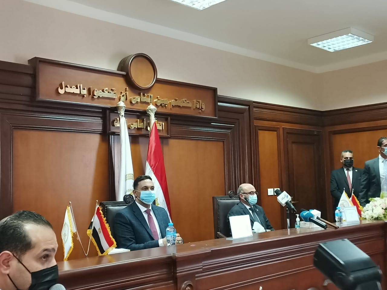 وزير العدل يفتتح محكمة بنى عبيد الجزئية بالدقهلية (6)