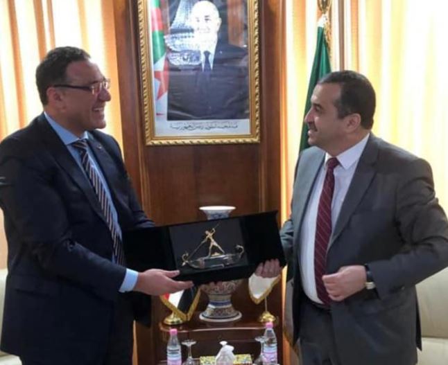 لقاء السفير المصري بالجزائر