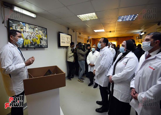 رئيس الوزراء يشهد افتتاح خطوط إنتاج جديدة بمصنع شركة نستلة مصر (11)
