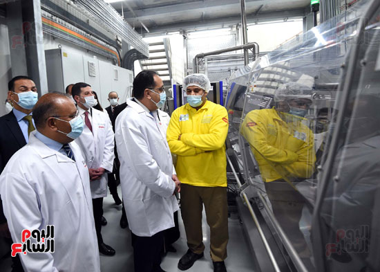 رئيس الوزراء يشهد افتتاح خطوط إنتاج جديدة بمصنع شركة نستلة مصر (3)