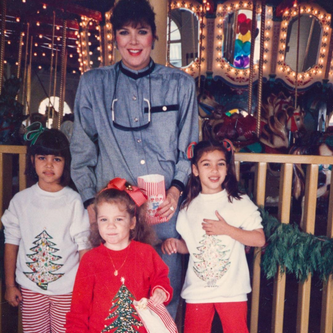 كريس جينير مع اطفالها