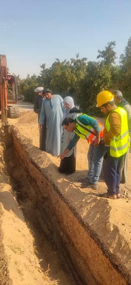 مشروعات مياه الشرب بحياة كريمة شمال محافظة أسوان  (4)