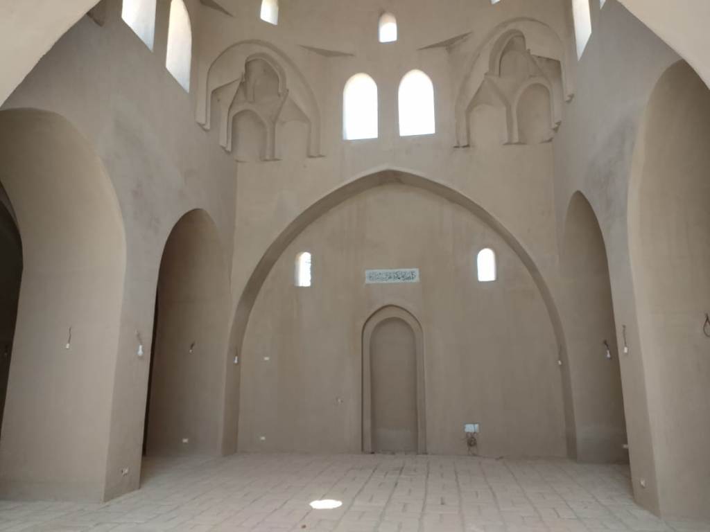 تصميم محراب مسجد قرية حسن فتحى