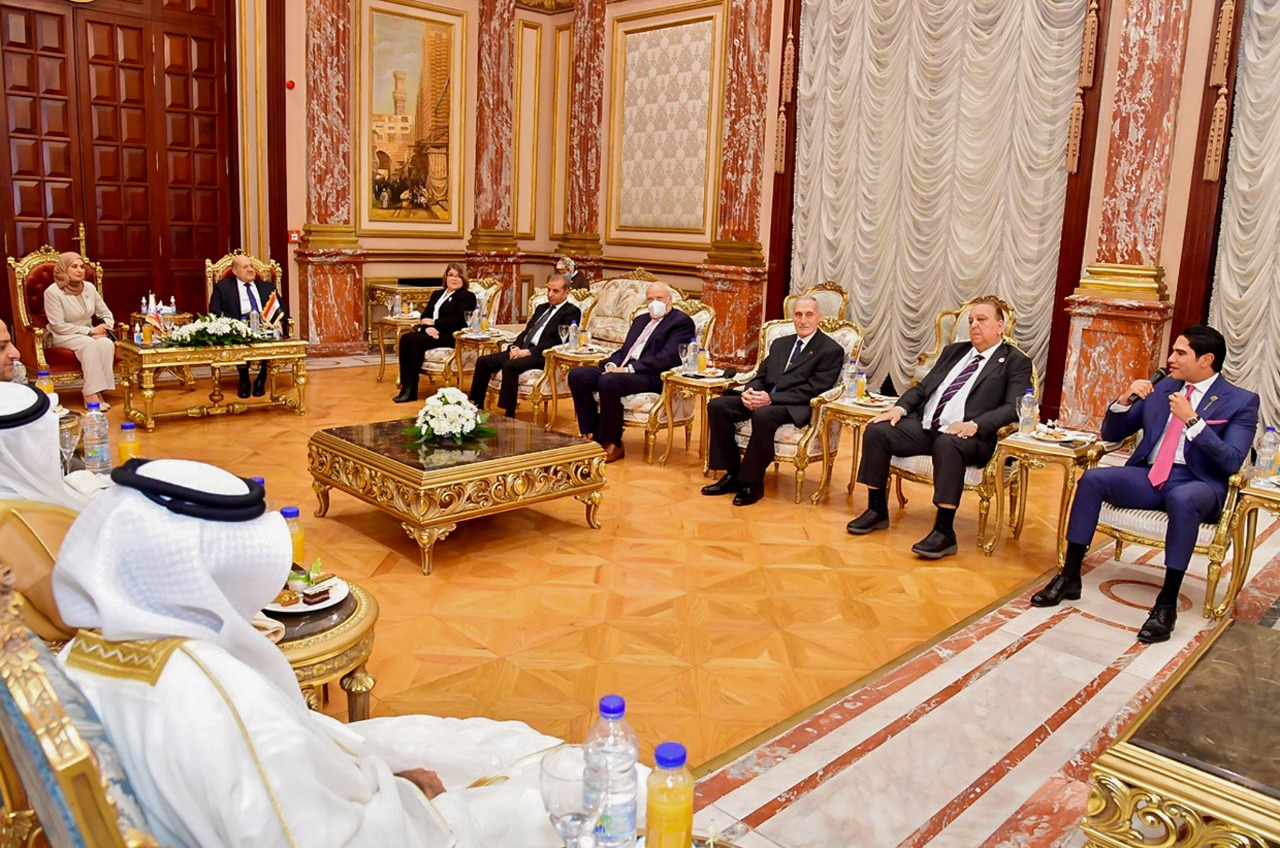 أبو هشيمة يشارك في لقاء رئيس مجلس الشيوخ ورئيسة مجلس النواب البحريني (9)